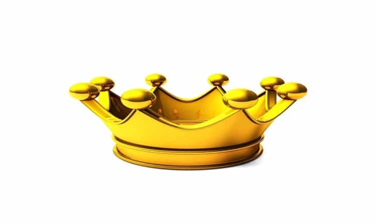 Een gouden kroon